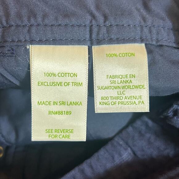 Lilly Pulitzer Short Womens 0 Blue‎ The Callahan 5" Short Lobster Print - Picture 7 of 10